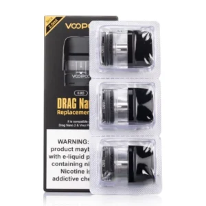 Voopoo Drag Nano 2 Pod 0.8 Ohm 3 Piece