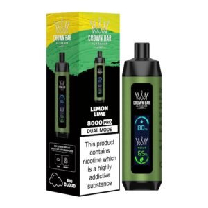 Al Fakher Crown Bar Disposable Lemon Lime 8000 Puff