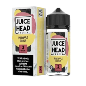 Juice Head Extra Freeze Pineapple Guava 3mg 100ml